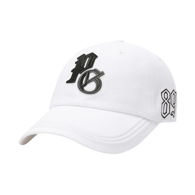 本物のPEARLY GATES GOLF レザー ロゴ スタッズ ボールキャップ 帽子