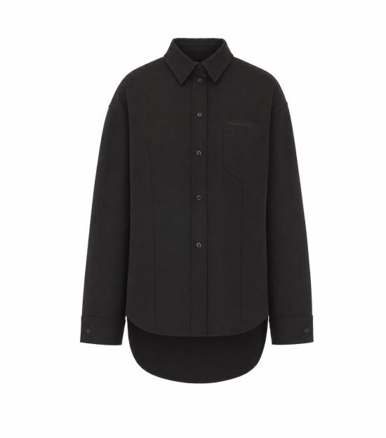 BALENCIAGA Women Shirts 872318 TUP181000 Black