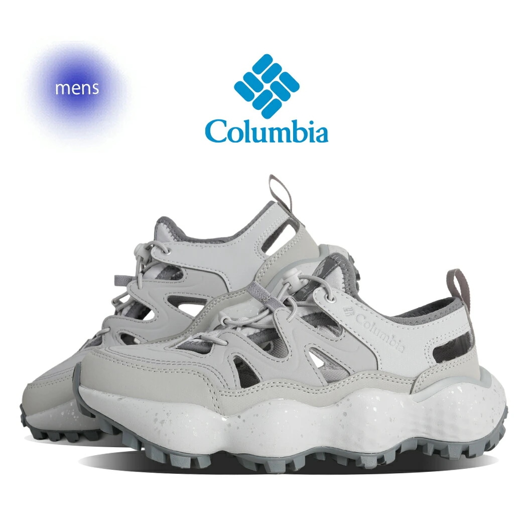 Columbia コロンビア スライブ リバイブ シャンダル サンダル THRIVE REVIVE SHANDAL SANDAL GREY ICE PURE SILVER ( メンズ 川遊び レジャー