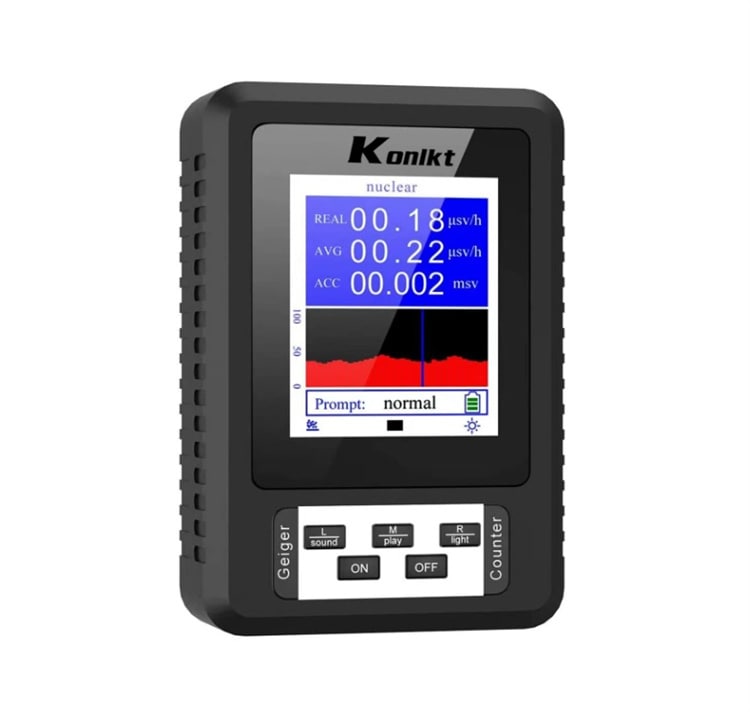 早い者勝ち 電磁 核放射線検出器 放射線検出器 精密検査 ガイガーカウンター 核放射能 デジタルLCDスクリーン コンパクト 放射線測定器