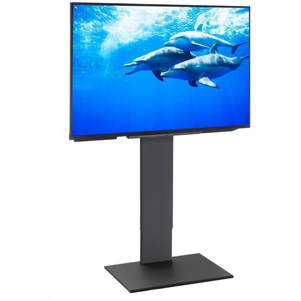 WLTVA6119 ブラック V2 [テレビスタンド ハイタイプ ]