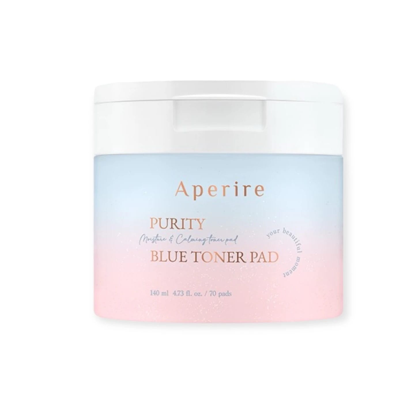 純粋 ブルー トナーパッド トラベル 70枚