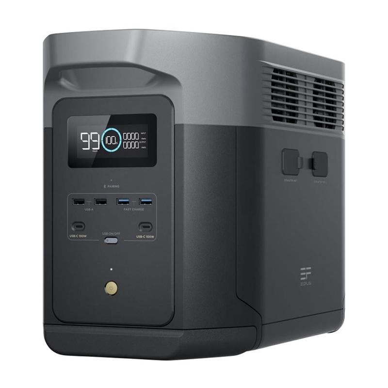 EcoFlow DELTA 2 Max ポータブル電源 リン酸鉄 大容量2048Wh エコフロー