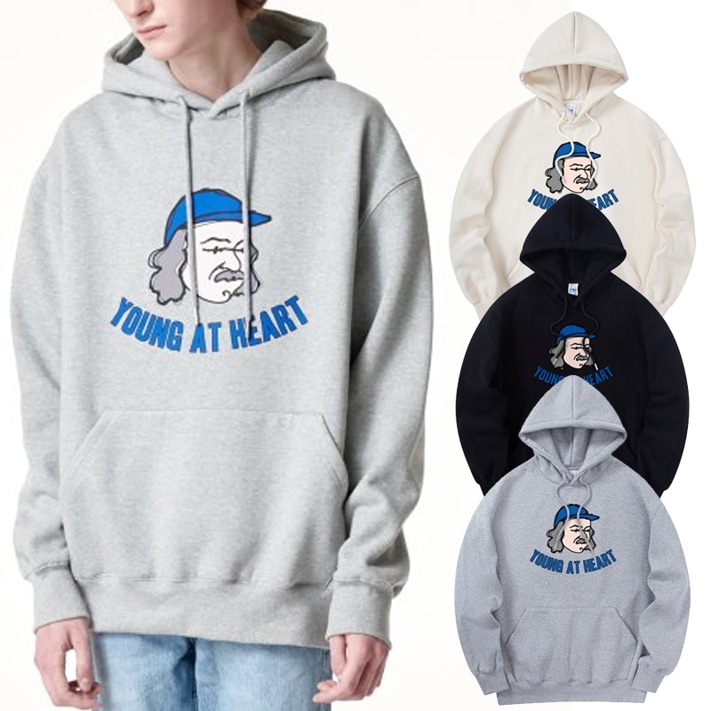 ENHYPEN着用 Young at heart hoodieフードTシャツ