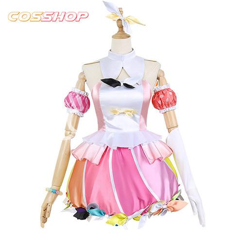 プロジェクトセカイ カラフルステージ! プロセカ 鳳えむ 風 コスプレ衣装 ウィッグ　コスプレ靴　イベント 演出服 変装 二次会 COS Cosplay