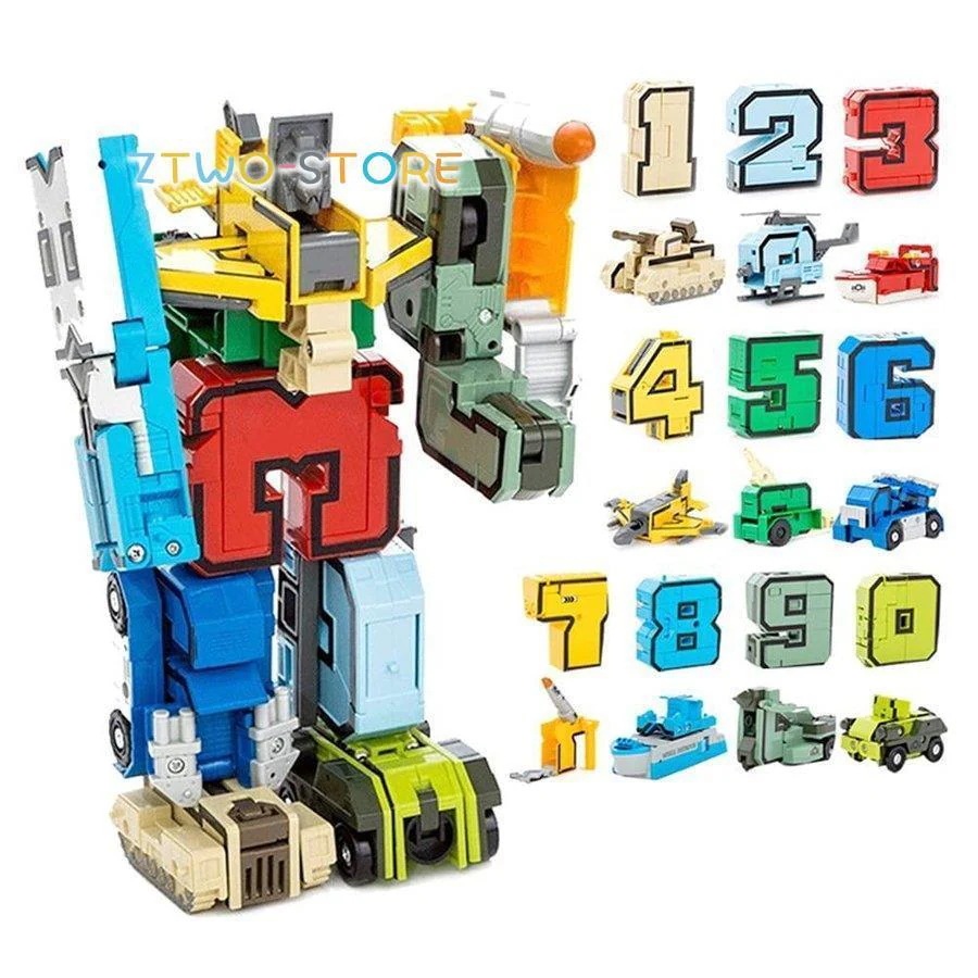 ロボットおもちゃ デジタル玩具 子供向け 組み立てモデルDIY学習 09算数足し算 分解おもちゃ 知育玩具 立体パズル 誕生日 クリスマス 4,883円