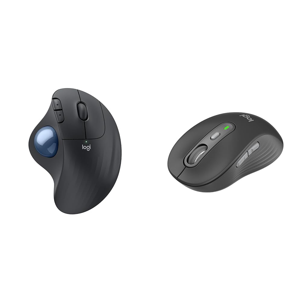 【セット買い】ロジクール 静音 ワイヤレス トラックボール マウス M575SPGR Bluetooth Logibolt グラファイト M575 M575SP 国内正規品 + Signature M 8,864円