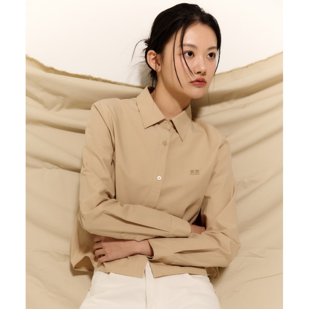 FREI ローレンクロップシャツ (ベージュ) 4,667円