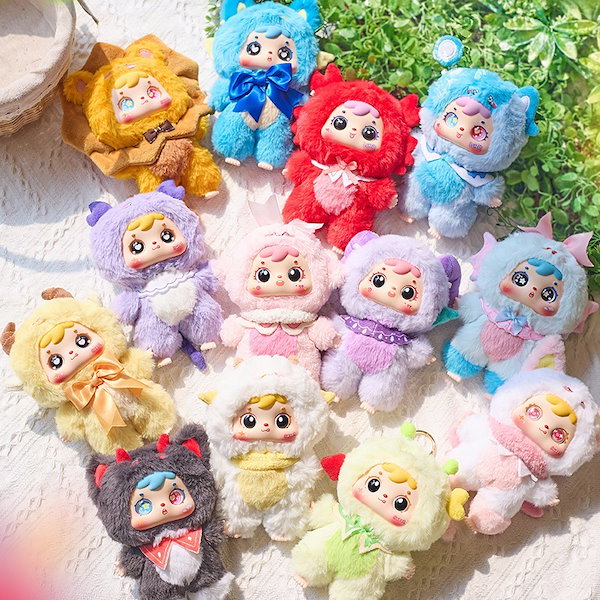 Qoo10] 【公式正规品】三小毛 立ち姿 12星座ぬ