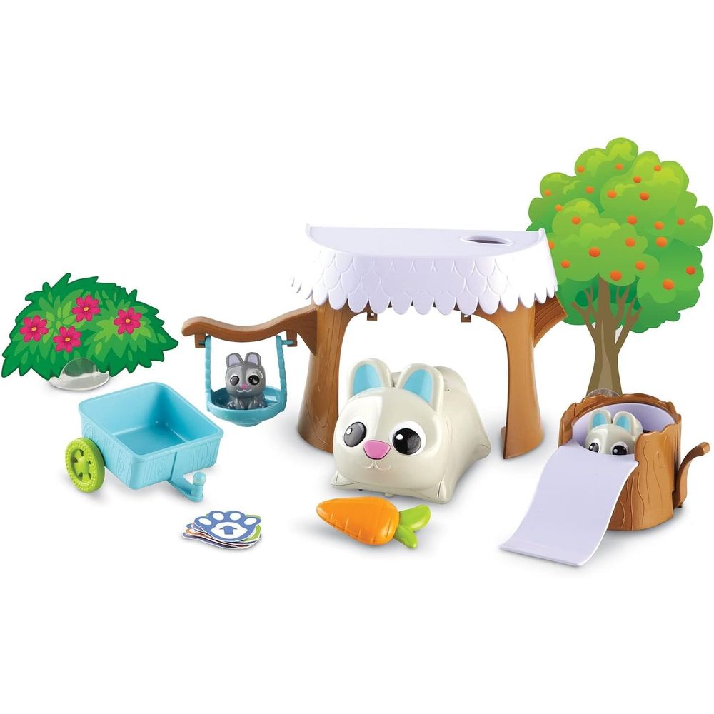 ドリームブロッサム ラーニングリソーシズ プログラミングおもちゃ 4歳からのマイプログラミングペット うさぎ LSP3089-J