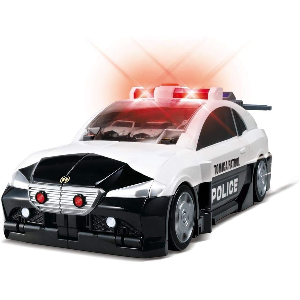 トミカ ビッグに変形! デカパトロールカー ミニカー 車 おもちゃ 男女子両用 3歳以上 玩具安全基準合格 STマーク認証