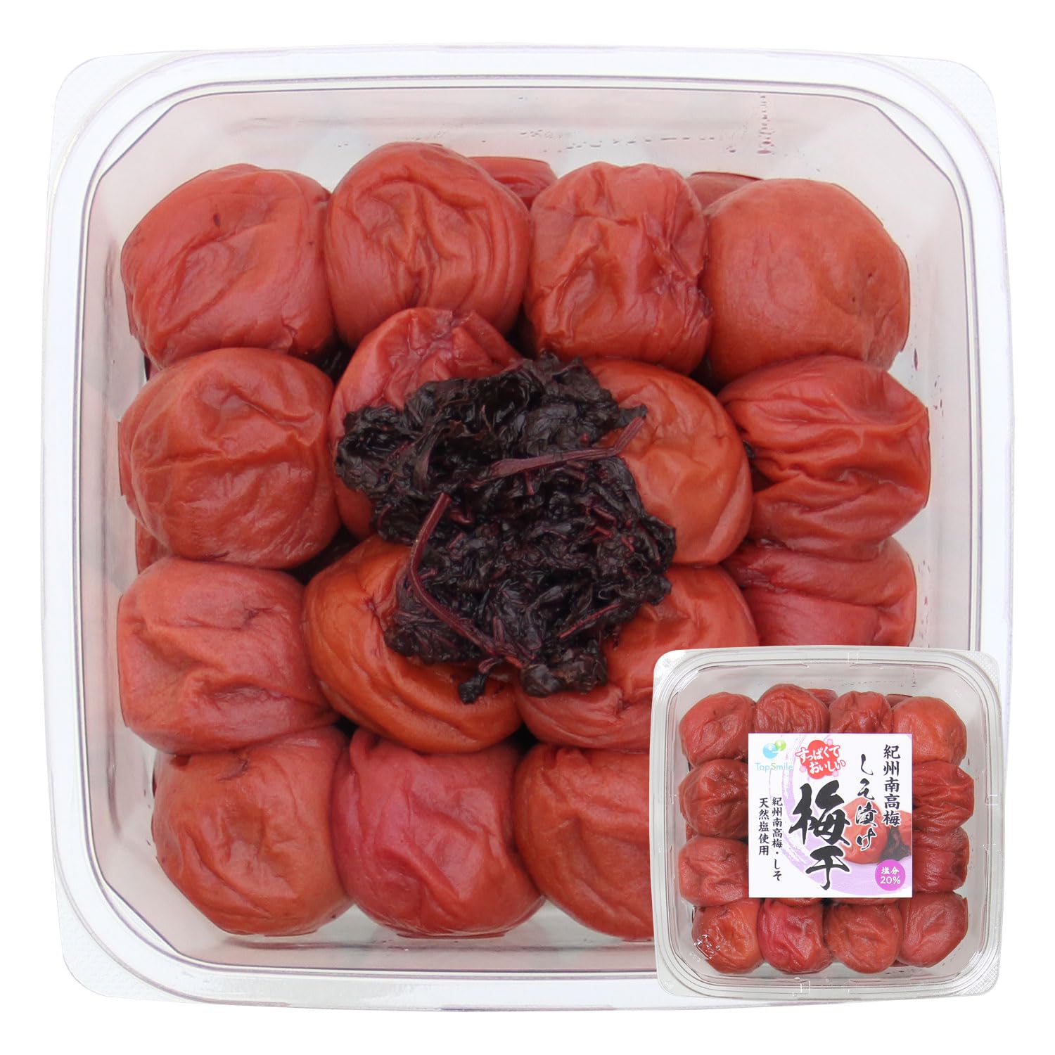 和歌山県産 紀州南高梅 塩分20％ 昔ながらの すっぱい しょっぱい 梅干し 無添加 うす皮 4Lサイズ 800g (しそ梅干し)