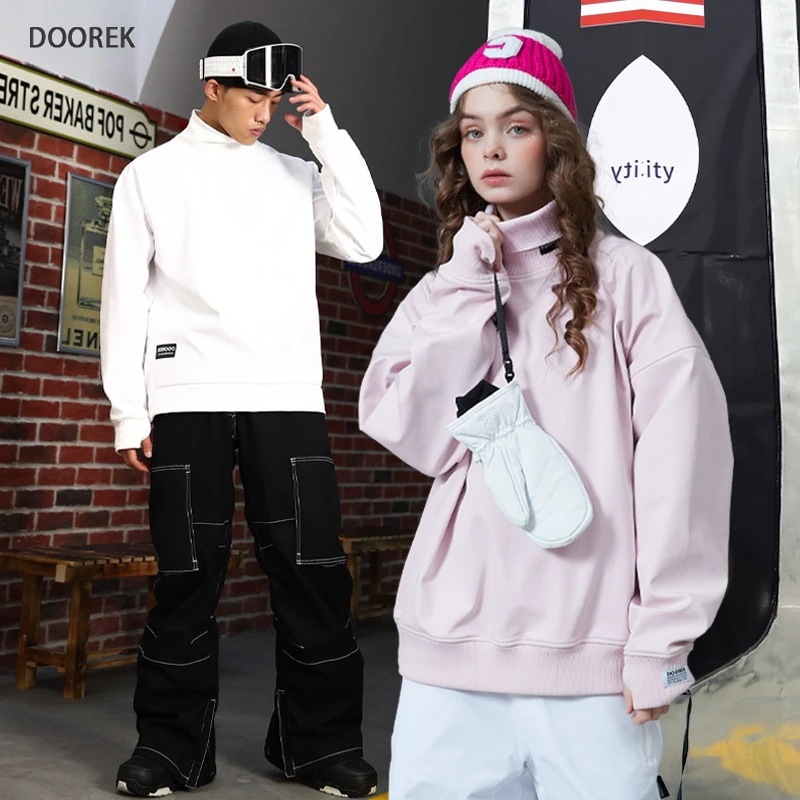 スノーボードウェア 7カラー メンズ レディース ハイネック トップス トレーナー ジャケット アウター スノボウェア スノーウェア スキーウェア スノボーウェア 韓国風 おしゃれ 防風防水 防雪防寒