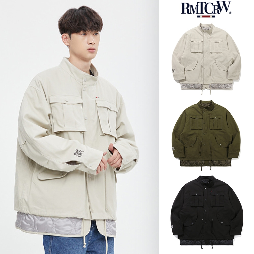 【ROMANTIC CROWN】RECENT LOGO M65 PARKA