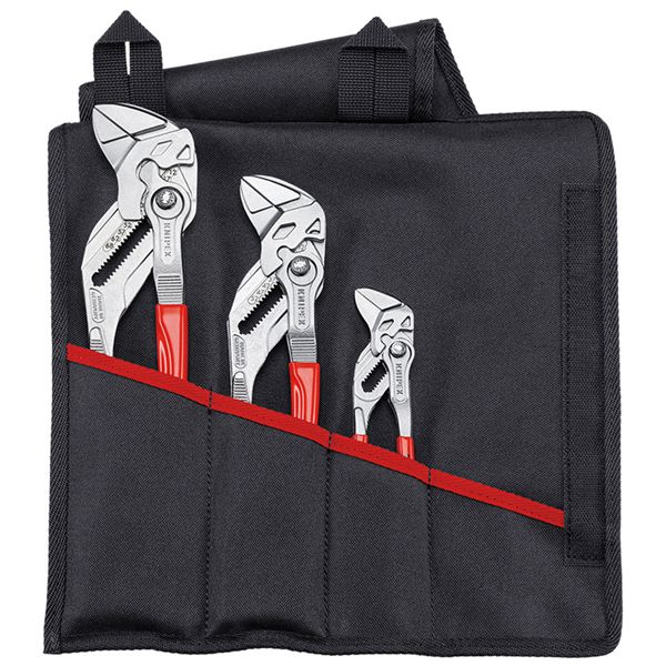 KNIPEX クニペックス プライヤーレンチ セット 3本組 サイズ330x115x35mm 001955S7 工具 ツール DIY 作業工具