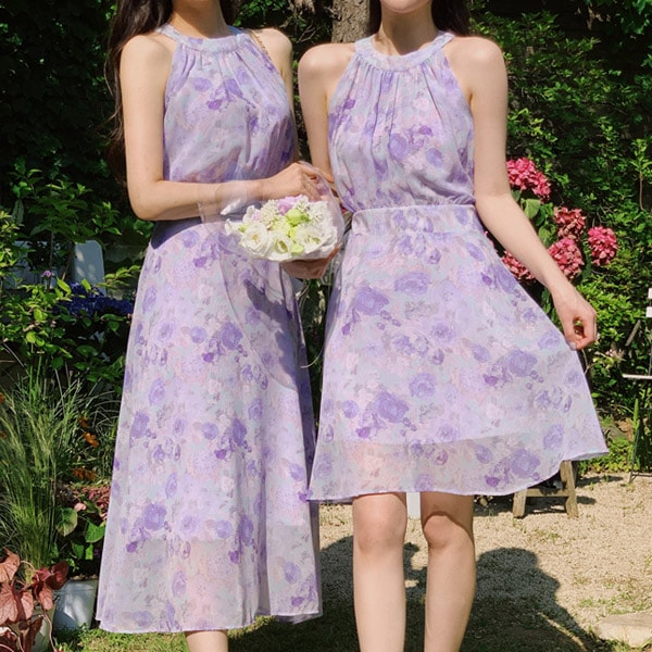 2丈タイプホルターネックワンピース op15700