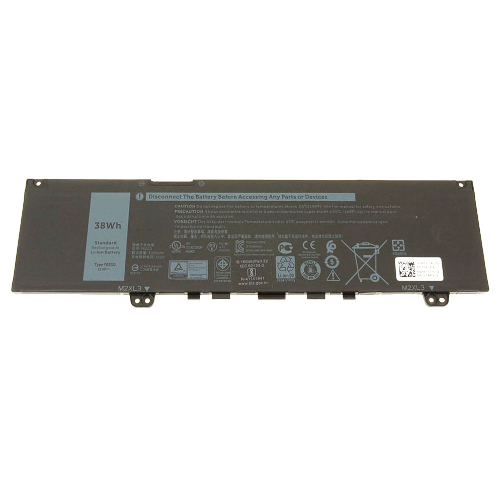 バッテリー互換 DELL Inspiron 5370 7370 7380 / 7373 7386 2-in-1 Vostro 5370 V5370 F62G0 0RPJC3 RPJC3 039DY5