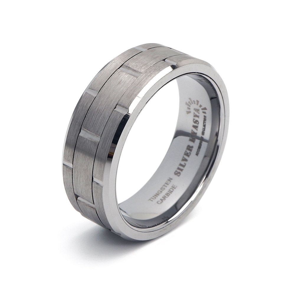 タングステン ごつめリング [r405]