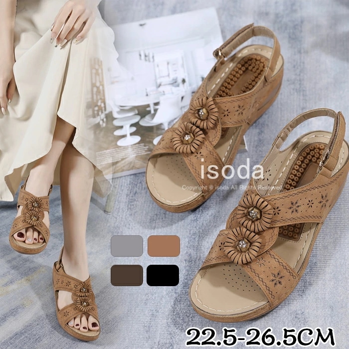 サンダル レディース ビーチサンダル 可愛い サンダル カジュアルサンダル サンダル 厚底サンダル 編み込み フラット ローヒール カジュアル エスニック ウェッジ 美脚 靴 歩きやすい 滑り止め ボ