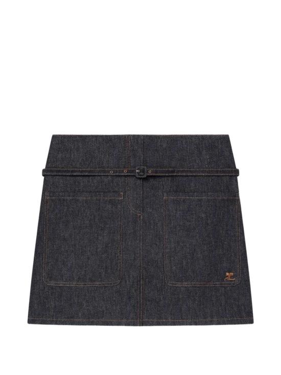 COURREGES Women Mini Skirts 226DJU378DE0035 M316 BRUT