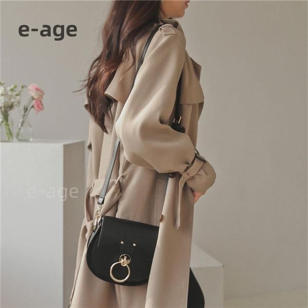 トレンチコート レディース 春 ロング丈 カジュアル スプリングコート リクルート ライナー コートセレモニー OL アウター 通勤