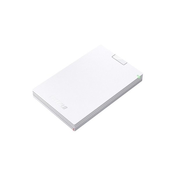 国産】 BUFFALO HDPGAC1U3WA ポータブルHDD 1TB 外付HDD - flaviogimenis.com.br