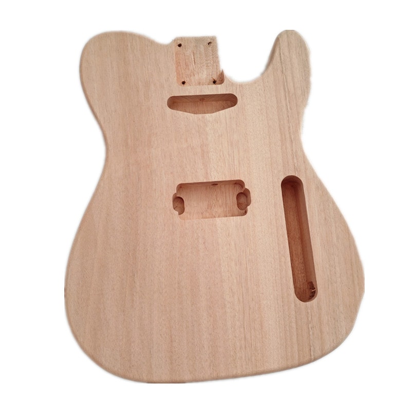 未塗装桃花心木TLエレキギター本体シングルツインライン BJ-612