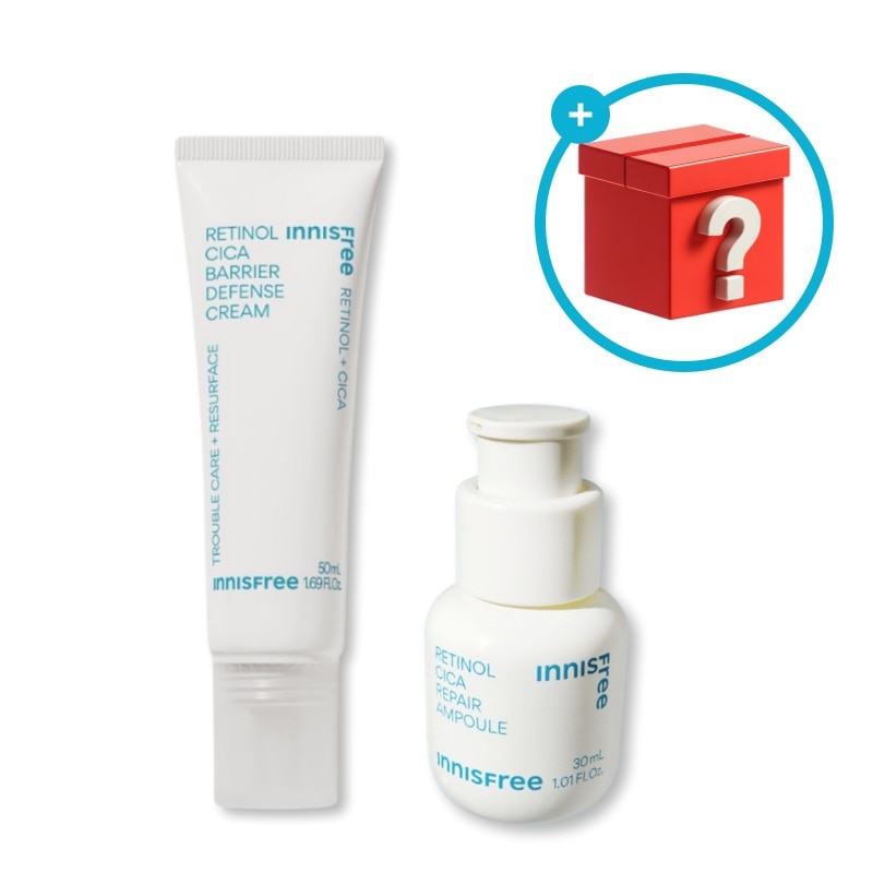 【正規品】 レチノール  シカ跡  アンプル 30ml + バリアクリーム 50mL セット