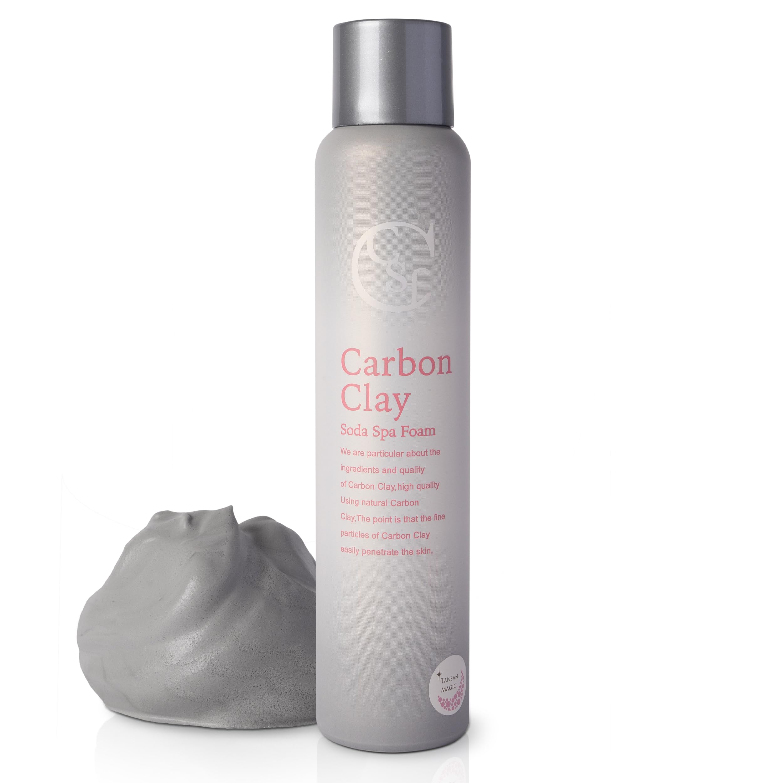 カーボンクレイソーダスパフォーム 8000ppm 150g 1本 マルチフォーム 炭酸スパフォーム 炭酸パック 炭酸洗顔 クレンジング 角質ケア 毛穴ケア 毛穴レス フェイスパック 泡 パック 洗顔