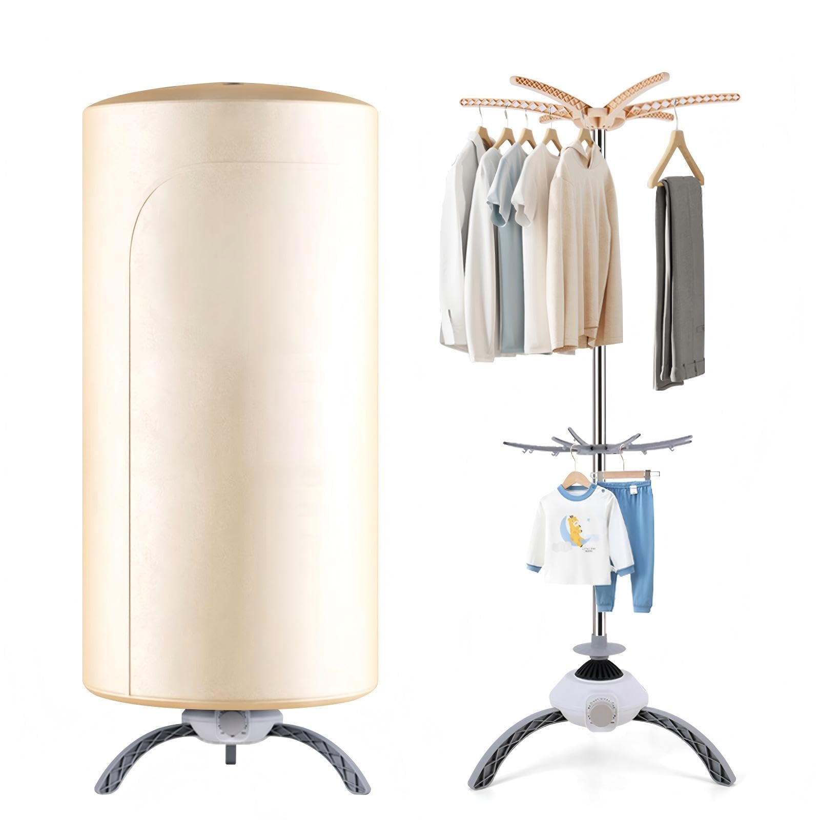 衣類乾燥機900W乾燥機二段式コンパクト省スペース高温殺菌タイマー付きシューズドライ対応一人暮らしマンション子供服乾燥に最適