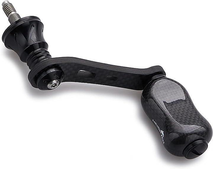 42mm リール ハンドル 21mm ノブ 搭載 シマノ ダイワ スピニングリール 通用ライトゲーム 渓流釣りGourd Series 747( ブラック) 6,175円