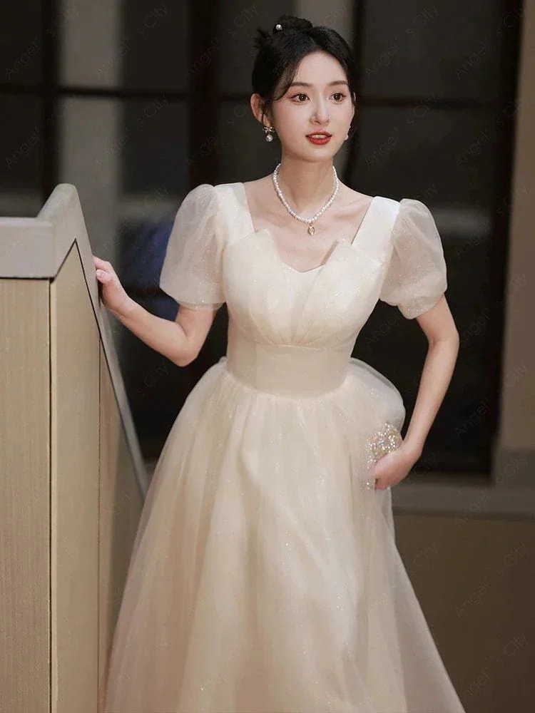 逃亡者プリンセスイブニングドレス高級ギフト誕生日パーティースーパーフェアリーコスプレパーティードレス-30
