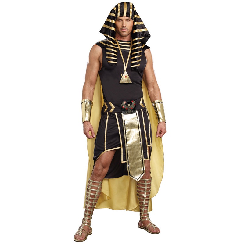 コスプレ 仮装 キングオブエジプト・ツタンカーメン XL (大きいサイズ) 【 コスプレ ハロウィン 仮装 コスチューム 大きいサイズ 民族衣装 メンズ エジプト エジプト文明 パーティーグッズ 余興