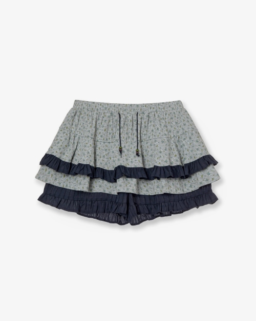 【AEAE】 SKIRT MINI SHORTS [MELANGE GREY] 正規品