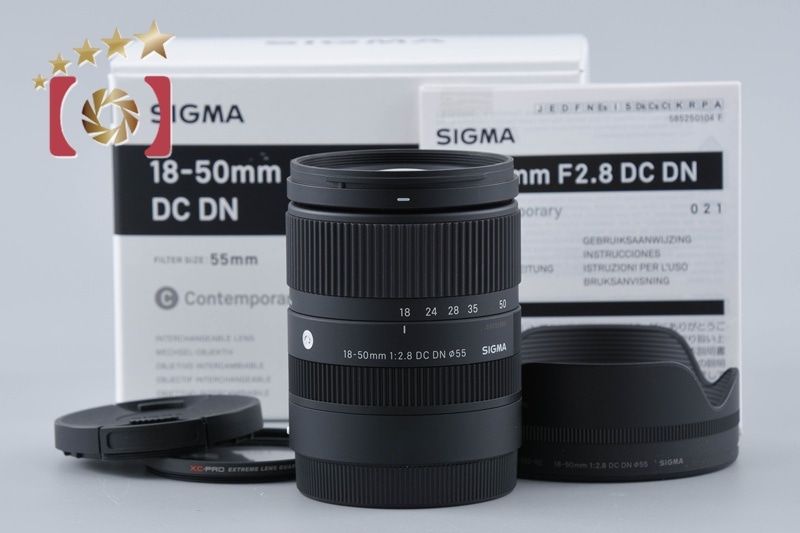18-50mm f/2.8 DC DN Contemporary ソニーEマウント用 元箱付き