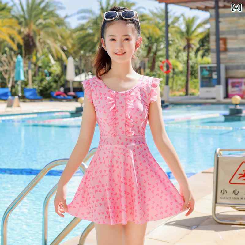 ワンピース 水着 かわいい キッズ 子供用 女の子 スイムウェア 日焼け対策 温泉 夏 学生 海 プール キャンプ レジャー