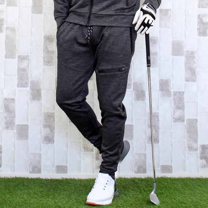 【即納】ゴルフパンツ ジョガーパンツ メンズ ストレッチ ゴルフウェア ジャージ サイドライン スポーツウェア スウェットパンツ イージーパンツ春夏 秋冬