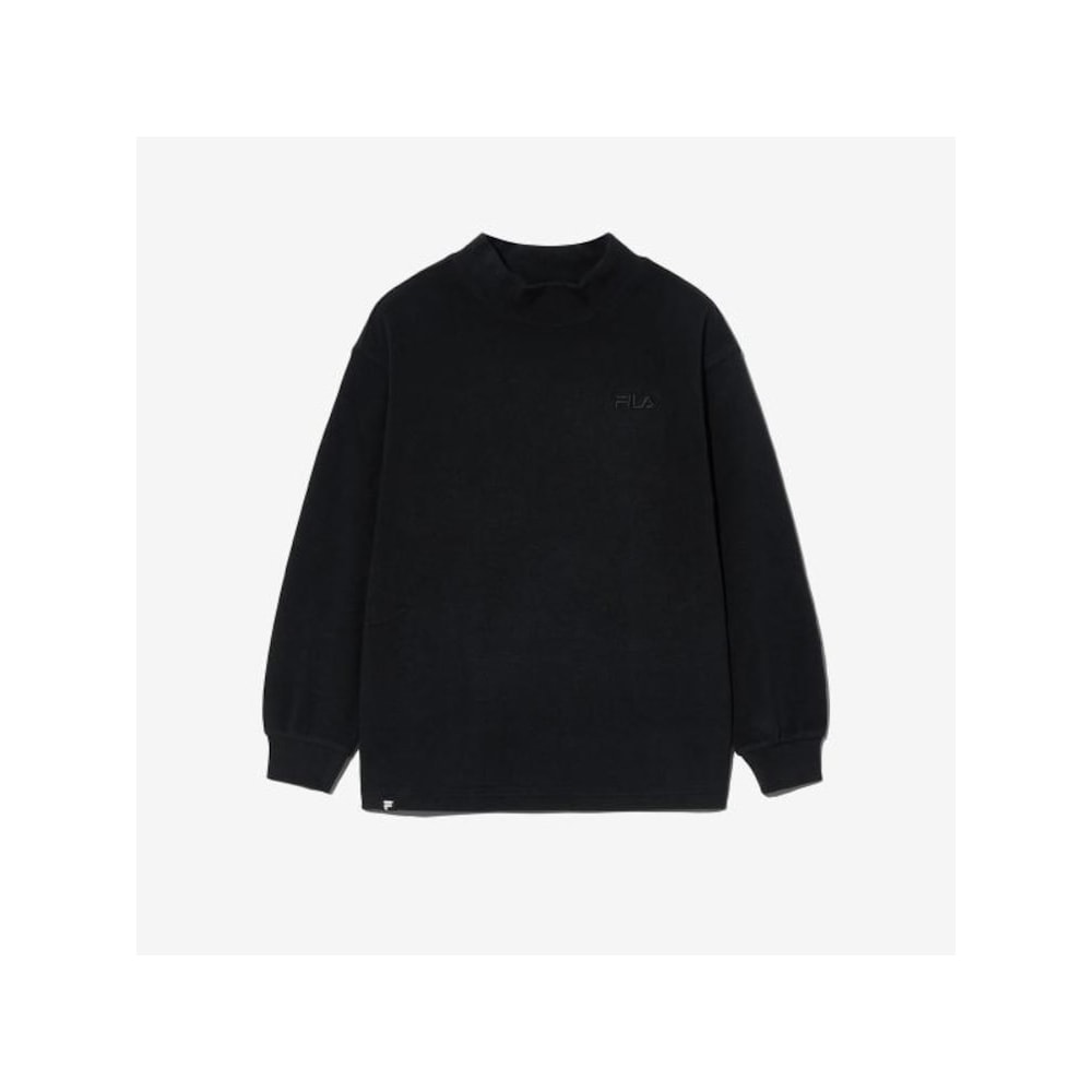 [FILA KIDS] ベーシックネックポーラーTシャツ (FK2RLG4101X_BLK) Q0ZFK2RLG4101XBLK