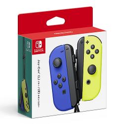 【新品/在庫あり】[ニンテンドースイッチ 周辺機器] Joy-Con(L) ブルー/(R) ネオンイエロー [HAC-A-JAPAA]