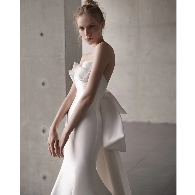 ウェディングドレス 白結婚式 ワンピース夏 ウェディングドレス パーティードレス 演奏会 発表会 結婚式 ドレス ウェディングドレス パーティードレス 花嫁ドレス ベアトップ ロングドレス 二次会37