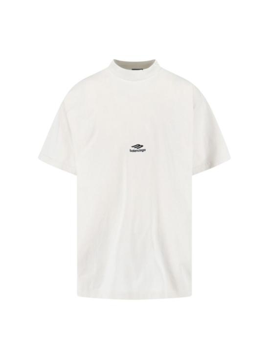 BALENCIAGA Men T-Shirts 850345 TTVK59054 White