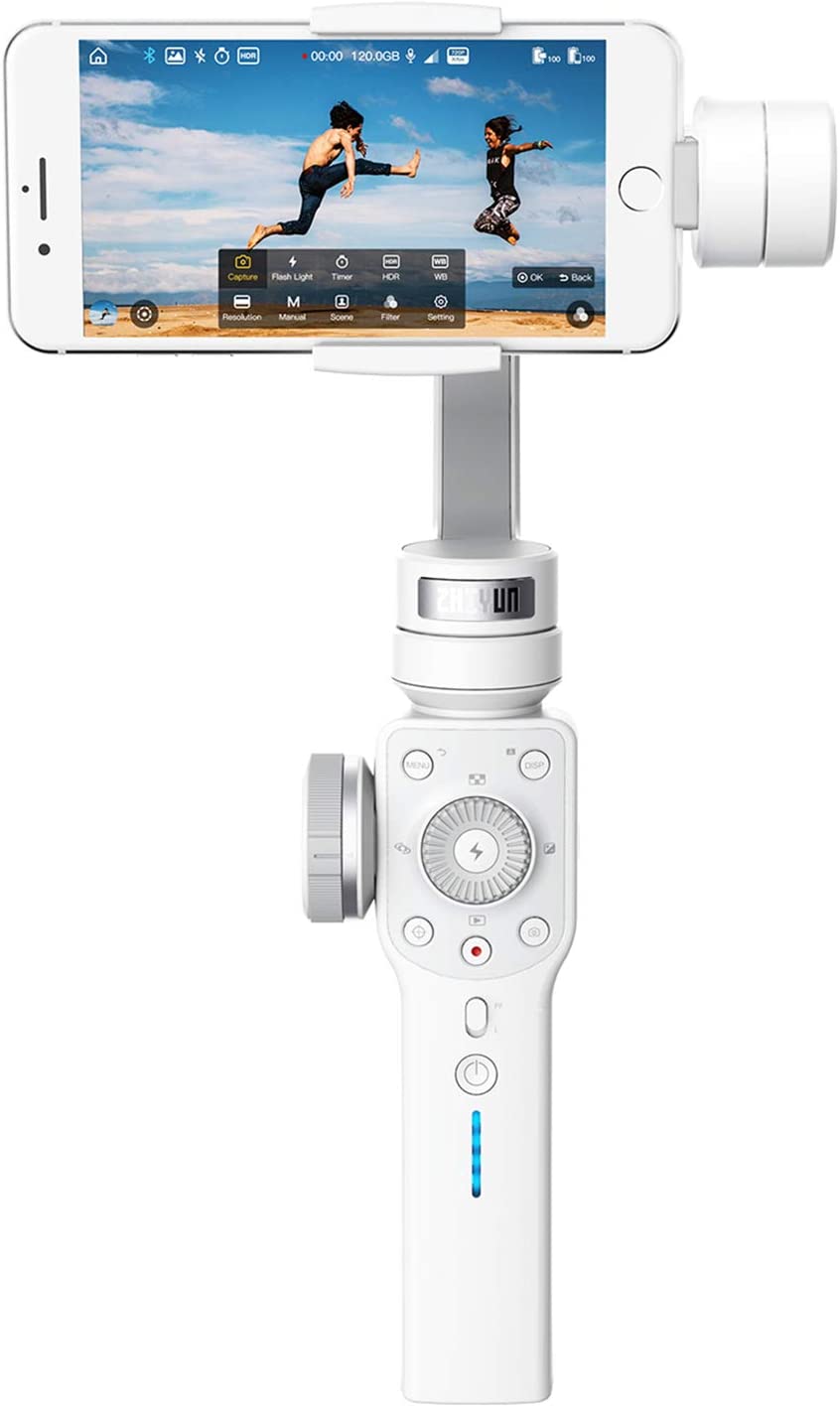 スマートフォン・タブレット ジウン SMOOTH 4 [White] 3軸スマートフォンスタビライザー（ホワイト） PhoneGo（フォンゴー）モード 774,516円