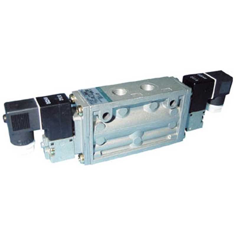 CKD　4Fシリーズパイロット式5ポート弁セレックスバルブ　4F12006AC200V