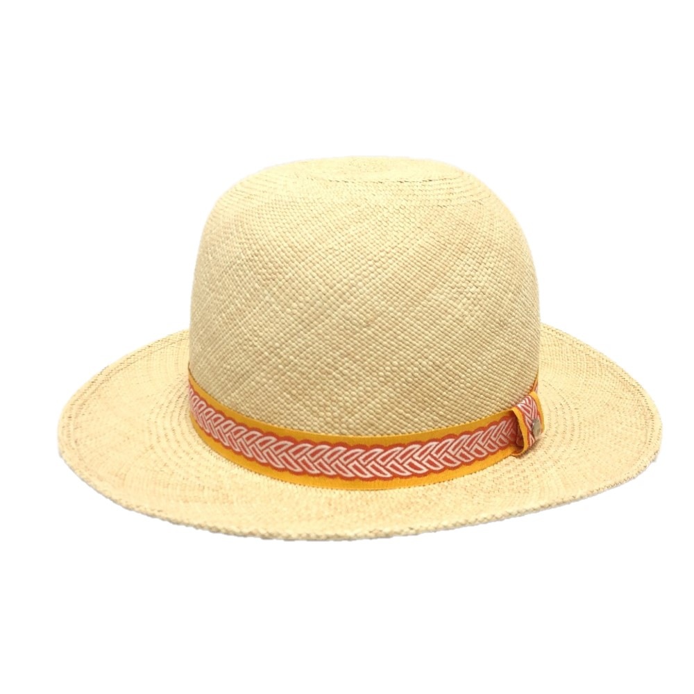 ハット グレタ パナマブリ―サ ハット 麦わら帽子 帽子 ストロー ベージュ