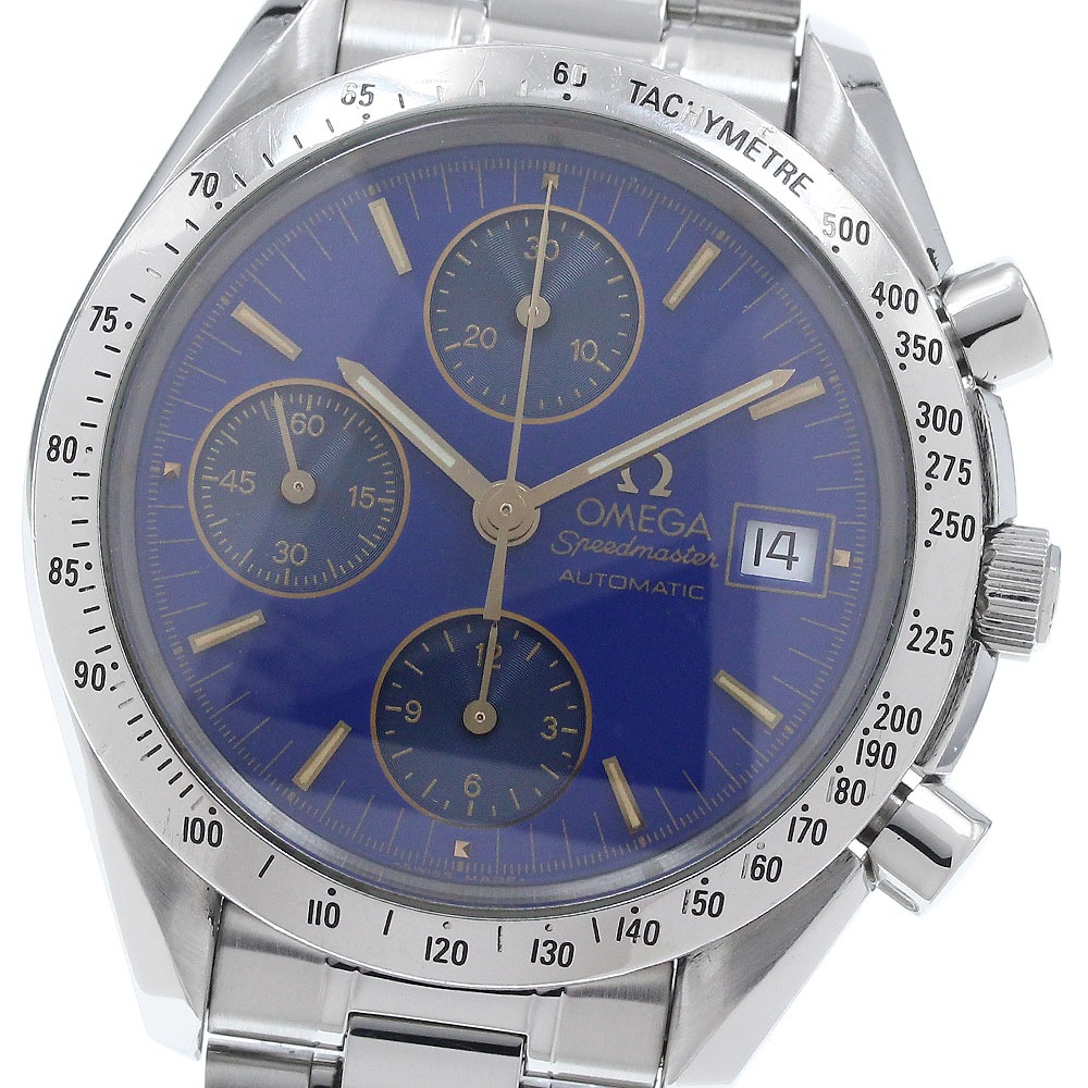 オメガ OMEGA 3511.81 スピードマスター デイト クロノグラフ 自動巻き メンズ _931647【中古】