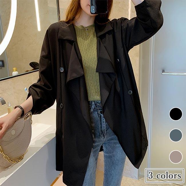春コート 薄手 レディース スプリングコート トレンチコート 春 アウター 秋 カーディガン 薄手コート 秋コート オフィス プレゼント