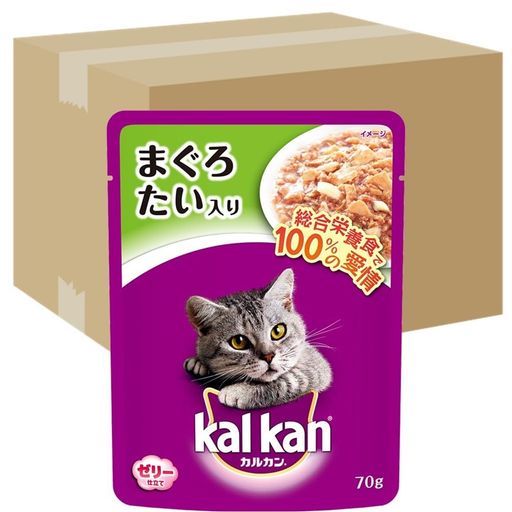 パウチ まぐろ たい入り キャットフード 成猫用 70G×160 (ケース販売)