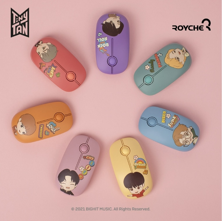 [BTS] BTS TinyTan Royche Dynamite Wireless Mouse ダイナマイトワイヤレスマウス