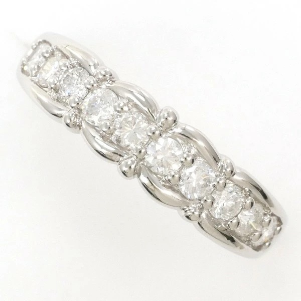 PT900 プラチナ リング 指輪 12号 ダイヤ 0.51 総重量約4.6g ジュエリー 中古