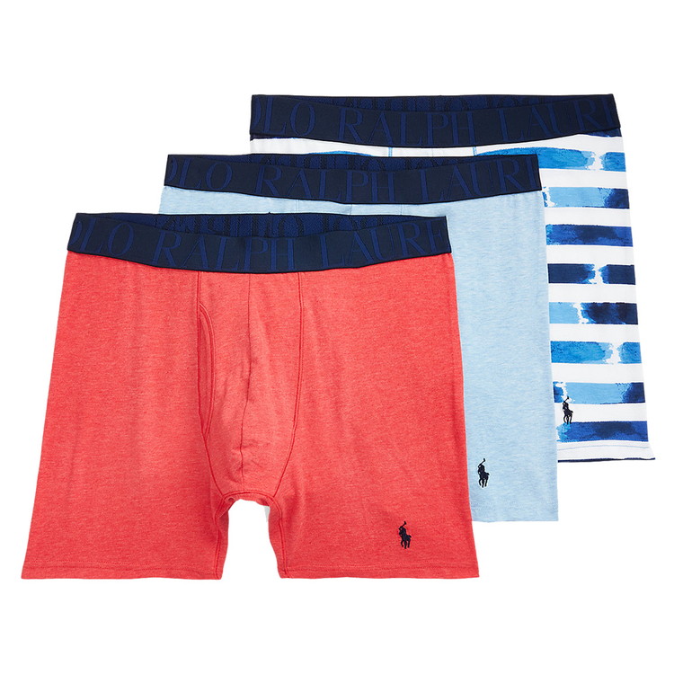 CLASSIC FIT STRETCH ボクサーブリーフ 3PK [ロゼット/ジャマイカ/ブロークン・アーティスト・ストライプ]【NWBBP3-SPA2】